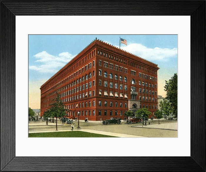 Framed Print : Washington DC, USA - US Government Printing Office Framed Print : Washington DC, USA - US Government Printing Office