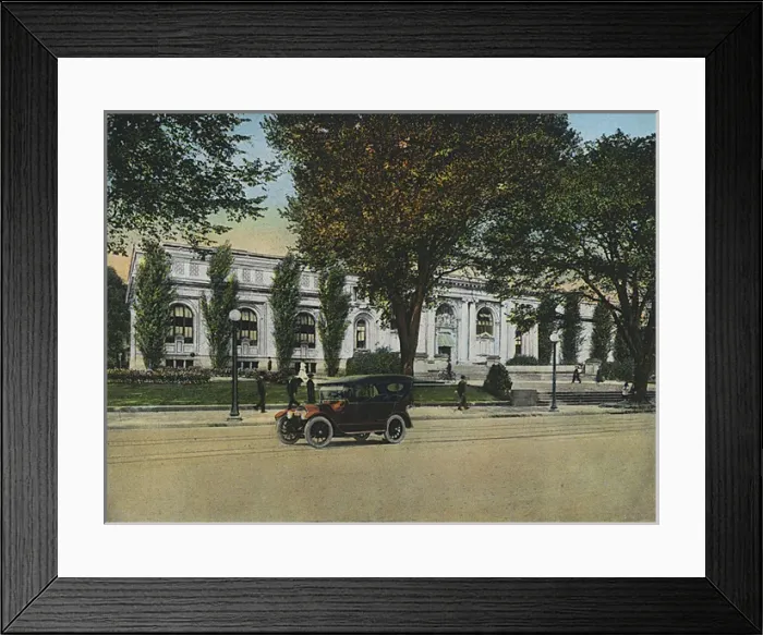Framed Print : Washington DC, USA - Public Library Framed Print : Washington DC, USA - Public Library