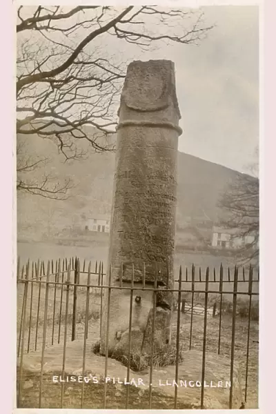 Llangollen, Wales - Elisegs Pillar