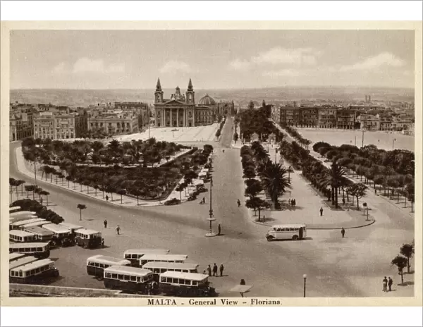 Malta - Floriana - General View