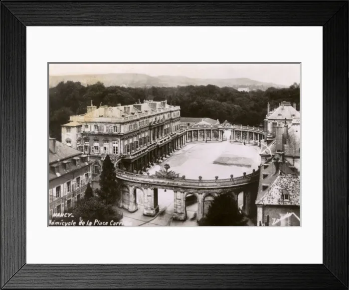 Framed Print : Nancy, France - Hemicycle de la Place Carriere Framed Print : Nancy, France - Hemicycle de la Place Carriere