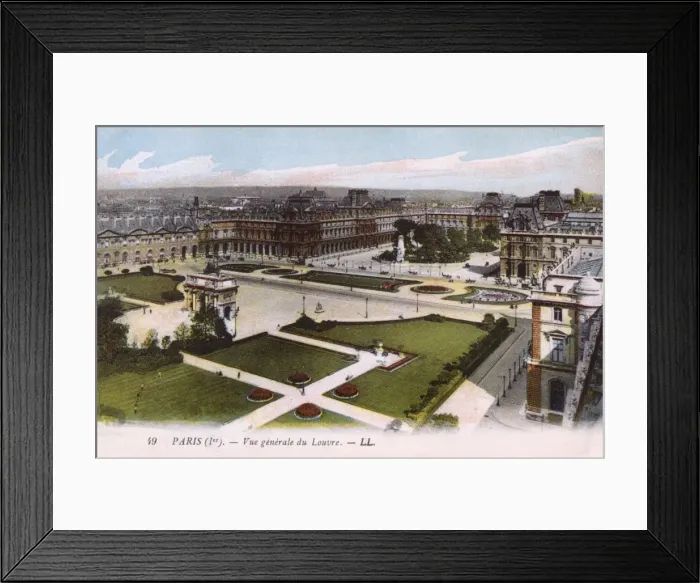 Framed Print : The Louvre, Paris, France Framed Print : The Louvre, Paris, France