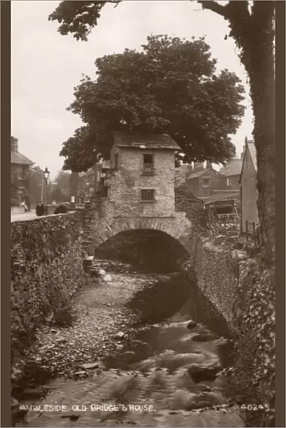 Old Bridge and Bridge House - Ambleside, Cumbria, England
