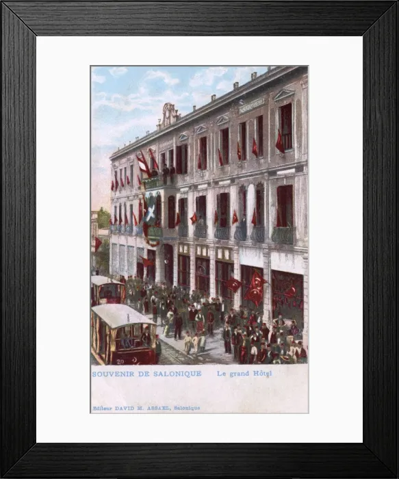 Framed Print : The Grand Hotel, Thessaloniki, Greece Framed Print : The Grand Hotel, Thessaloniki, Greece