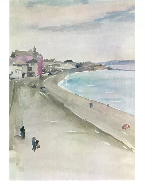 St Ives - watercolour study by James Abbott McNeill Whistler