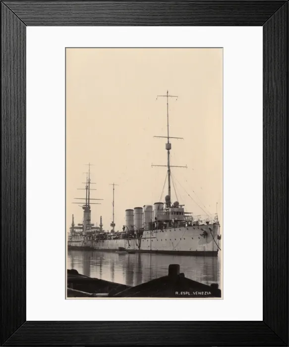 Framed Print : Italian Naval vessel - Saida Framed Print : Italian Naval vessel - Saida