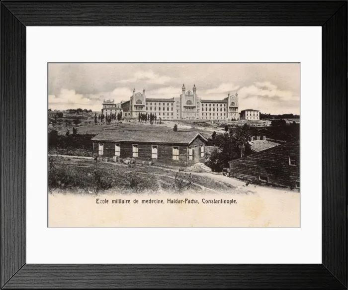 Framed Print : Military School and Hospital Haidar Pacha, Istanbul Framed Print : Military School and Hospital Haidar Pacha, Istanbul
