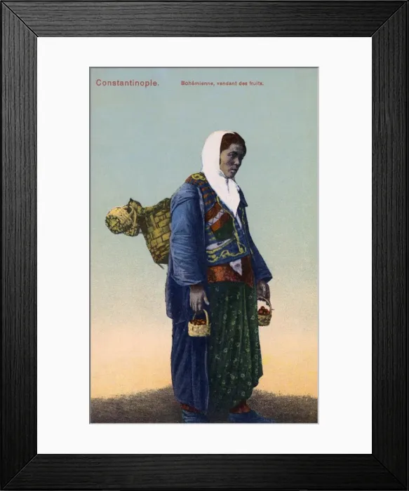 Framed Print : Bohemian Street Fruit Seller, Istanbul, Turkey Framed Print : Bohemian Street Fruit Seller, Istanbul, Turkey