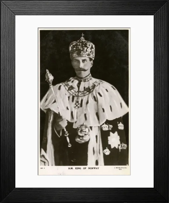 Framed Print : King Haakon VII of Denmark Framed Print : King Haakon VII of Denmark