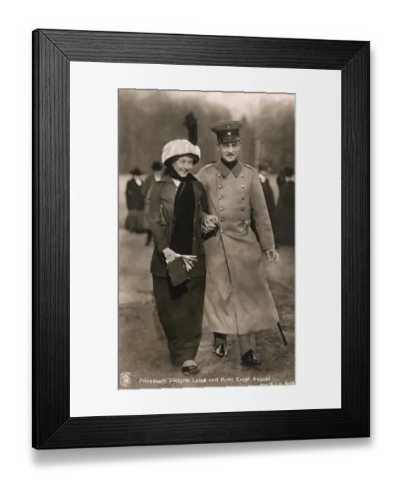 Framed Print : Victoria Louise & Ernest Augustus Framed Print : Victoria Louise & Ernest Augustus
