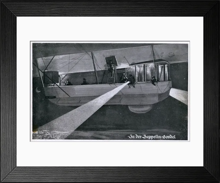 Framed Print : Air Fleet Club - Germany - Zeppelin Ride Framed Print : Air Fleet Club - Germany - Zeppelin Ride