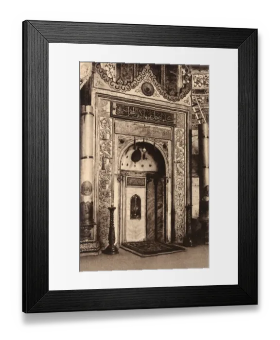 Framed Print : Ayasofya, Istanbul, Turkey - The Mihrab Framed Print : Ayasofya, Istanbul, Turkey - The Mihrab