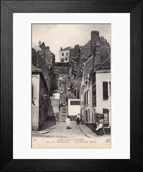 Framed Print : Boulogne-sur-mer, France Framed Print : Boulogne-sur-mer, France