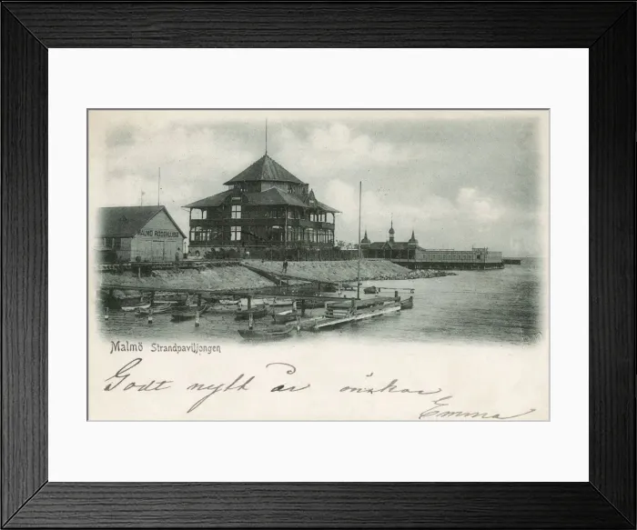 Framed Print : Malmo, Sweden - The Strandpaviljongen (Beach Pavilion) Framed Print : Malmo, Sweden - The Strandpaviljongen (Beach Pavilion)
