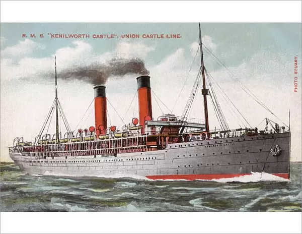 RMS Kenilworth Castle - Union Castle Line