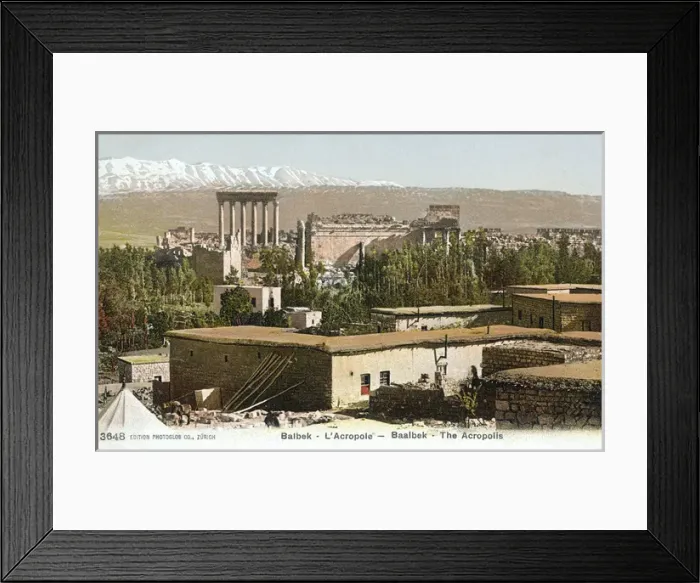 Framed Print : The Acropolis, Baalbek, Lebanon Framed Print : The Acropolis, Baalbek, Lebanon