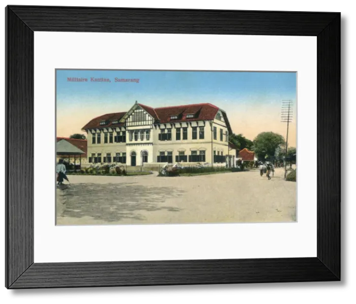 Framed Print : Military Canteen, Samarang, Indonesia, Central Java Province Framed Print : Military Canteen, Samarang, Indonesia, Central Java Province