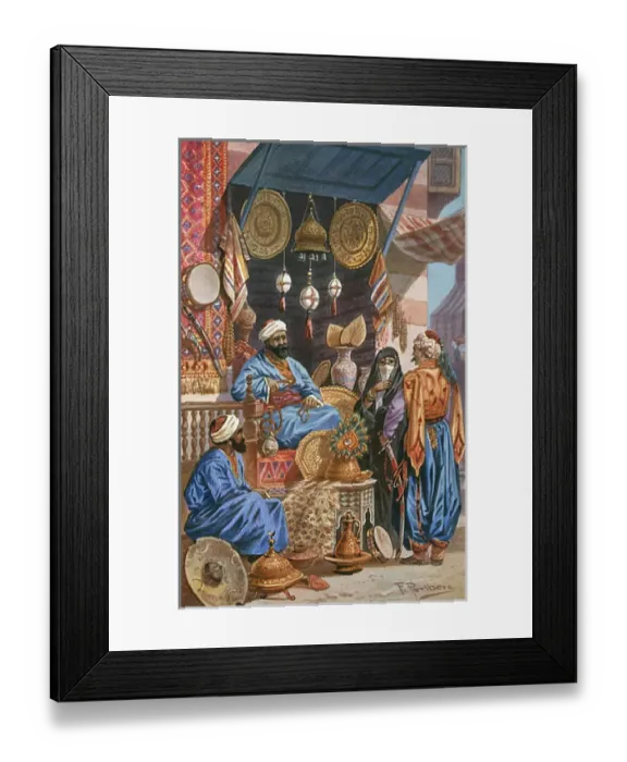 Framed Print : Syria - In the Bazaar Framed Print : Syria - In the Bazaar
