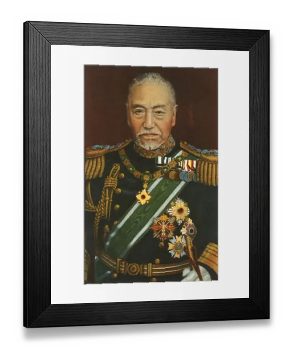 Framed Print : Marshal-Admiral Marquis Togo Heihachiro Framed Print : Marshal-Admiral Marquis Togo Heihachiro