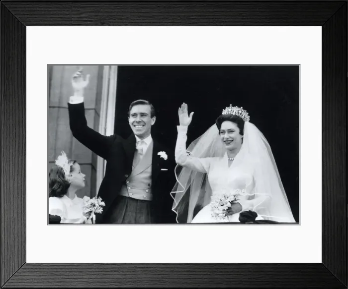 Framed Print : Marriage HRH The Princess Margaret & Anthony Armstrong-Jones Framed Print : Marriage HRH The Princess Margaret & Anthony Armstrong-Jones