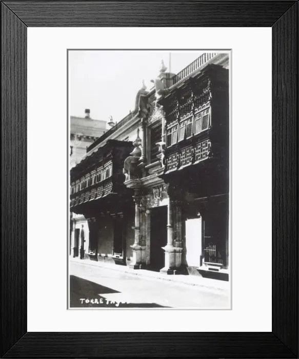 Framed Print : Lima - Peru - Palacio Torre Tagle Framed Print : Lima - Peru - Palacio Torre Tagle