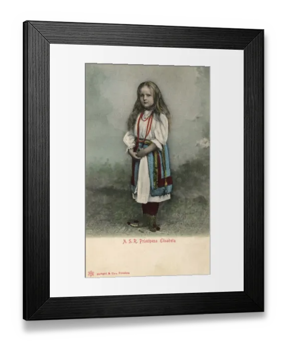 Framed Print : Princess Elisabeth of Romania Framed Print : Princess Elisabeth of Romania