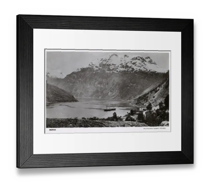 Framed Print : Merok, Norway - Geirangerfjorden Framed Print : Merok, Norway - Geirangerfjorden