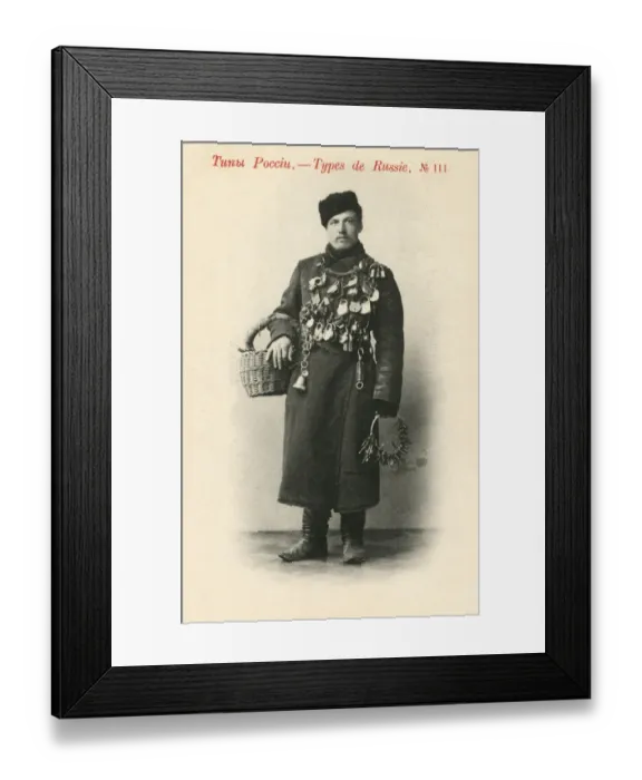 Framed Print : Russian Street Lock Seller Framed Print : Russian Street Lock Seller