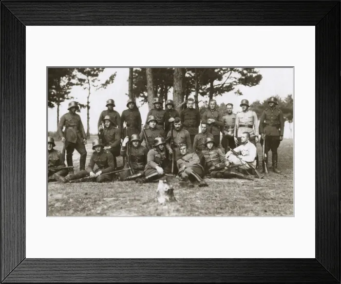 Framed Print : Latvian Soldiers Framed Print : Latvian Soldiers