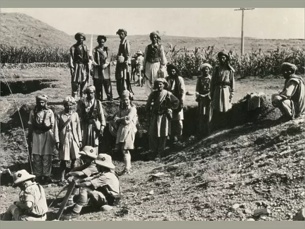 WW2 - British Majorcoats and Khassadars at Chitral