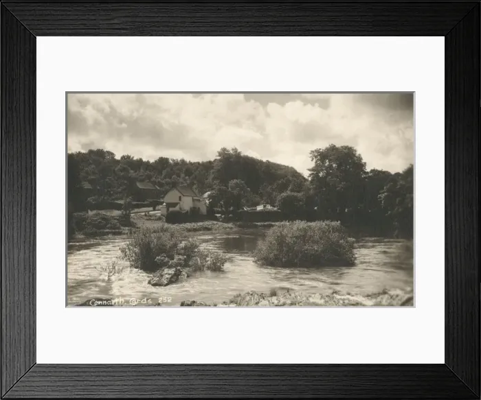 Framed Print : Wales, Cenarth, Carmarthenshire - The River Teifi Framed Print : Wales, Cenarth, Carmarthenshire - The River Teifi