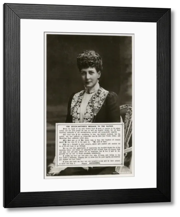 Framed Print : Queen Alexandra Framed Print : Queen Alexandra