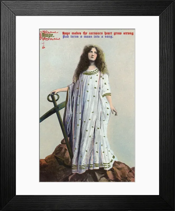 Framed Print : Personification of Hope - Turns a Moan into a song Framed Print : Personification of Hope - Turns a Moan into a song