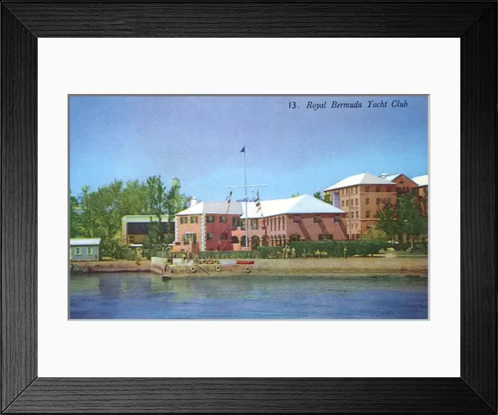 Framed Print : Bermuda, Royal Bermuda Yacht Club Framed Print : Bermuda, Royal Bermuda Yacht Club