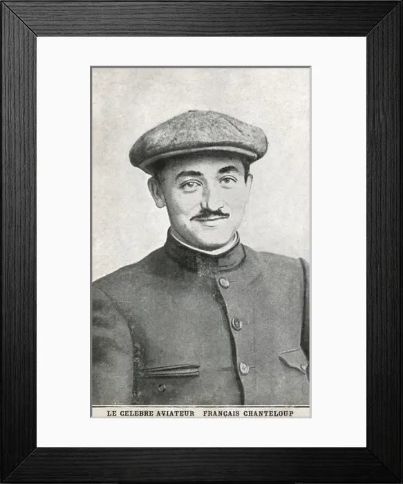 Framed Print : French Aviator - Chanteloup Framed Print : French Aviator - Chanteloup