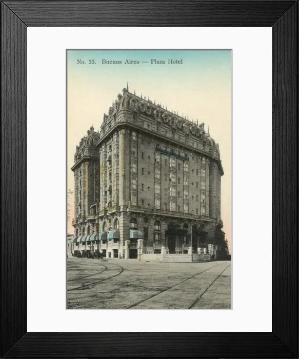 Framed Print : Buenos Aires, Argentina - Plaza Hotel Framed Print : Buenos Aires, Argentina - Plaza Hotel