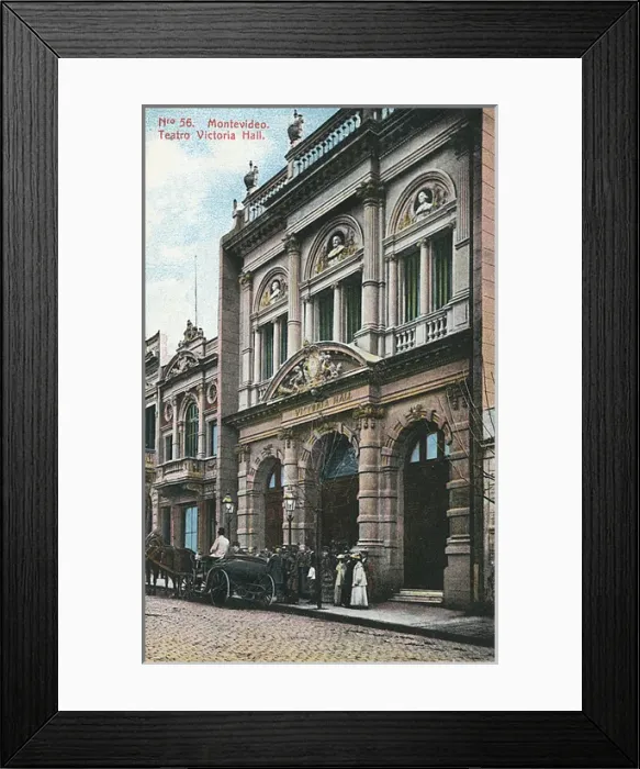 Framed Print : Uruguay - Montevideo - The Victoria Theatre Framed Print : Uruguay - Montevideo - The Victoria Theatre