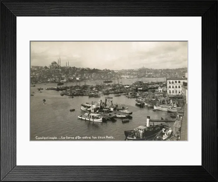 Framed Print : The Golden Horn viewed from Galata Bridge (looking south) Framed Print : The Golden Horn viewed from Galata Bridge (looking south)