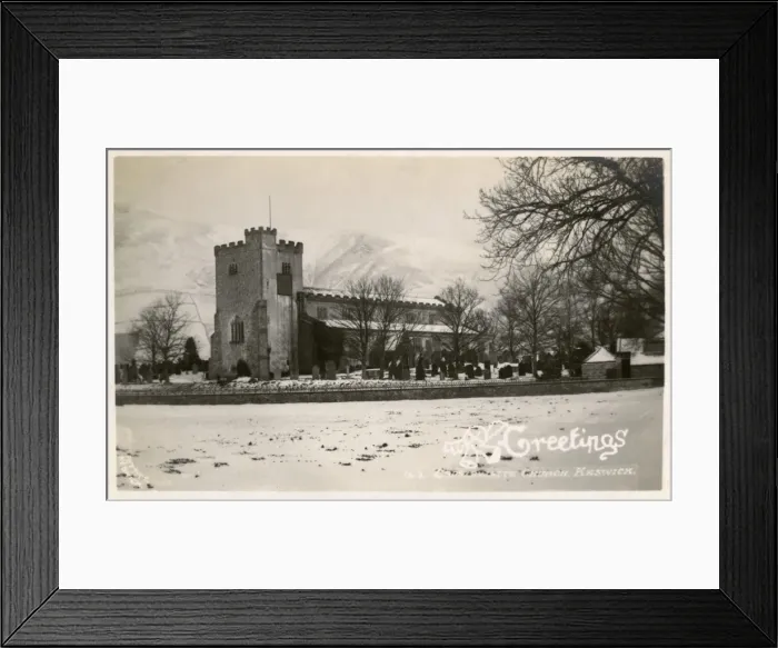 Framed Print : Crosthwaite Church, Keswick Framed Print : Crosthwaite Church, Keswick