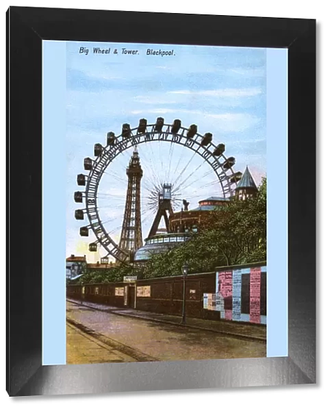 The Big Wheel and Tower, Blackpool, Lancashire