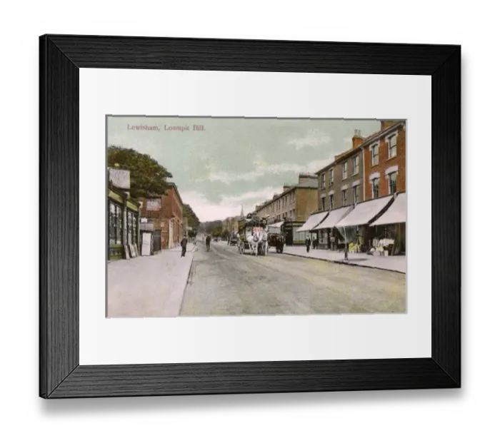 Framed Print : Loampit Vale - leading onto Loampit Hill, Lewisham Framed Print : Loampit Vale - leading onto Loampit Hill, Lewisham