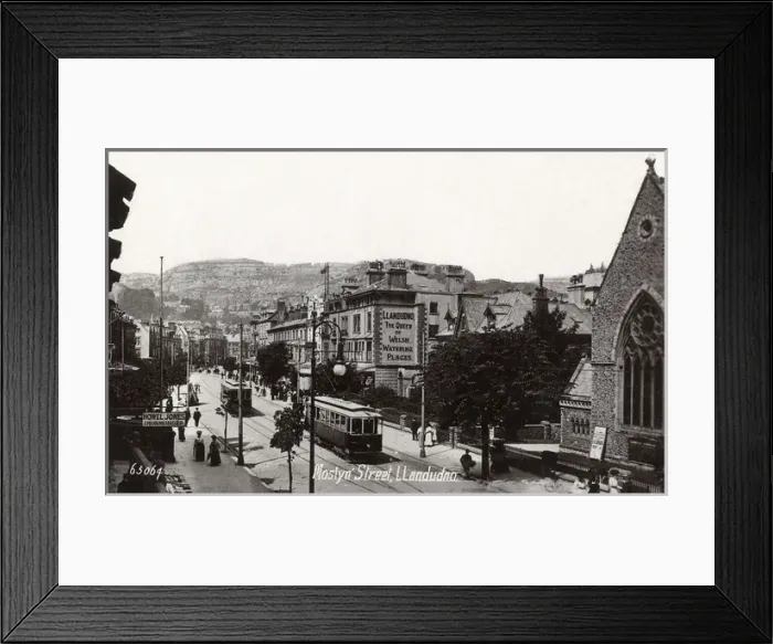 Framed Print : Mostyn Street, Llandudno, Wales Framed Print : Mostyn Street, Llandudno, Wales