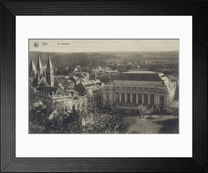 Framed Print : Spa, Belgium - Kursaal - Public Hall Framed Print : Spa, Belgium - Kursaal - Public Hall