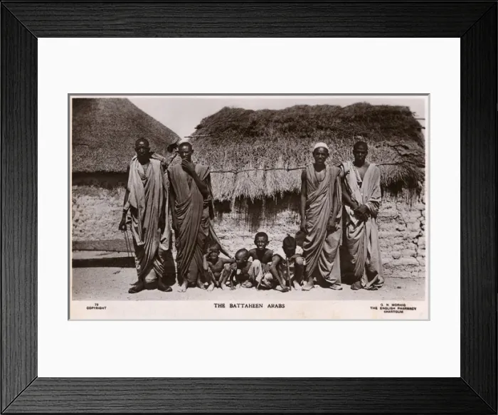 Framed Print : Battaheen Arabs - Sudan Framed Print : Battaheen Arabs - Sudan