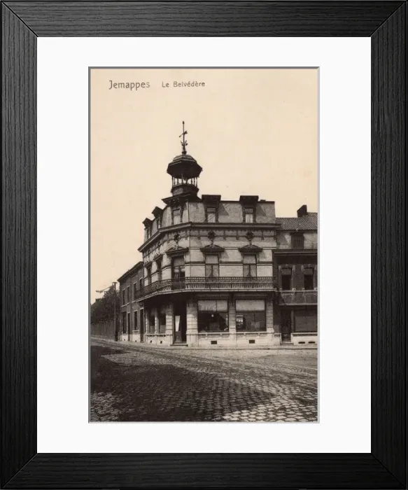 Framed Print : Belgium - Jemappes - The Belvedere