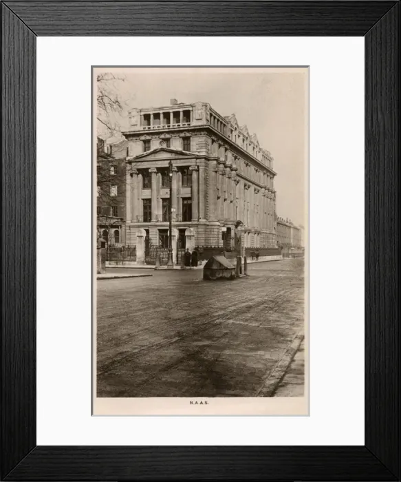 Framed Print : N. A. A. S. - Euston Square, London