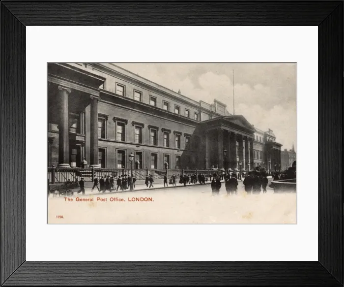 Framed Print : The General Post Office, London Framed Print : The General Post Office, London