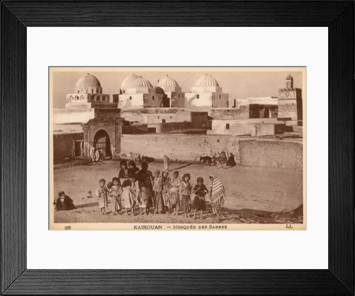Framed Print : Tunisia - Kairouan - Ottoman era Mosques of the Sabres Framed Print : Tunisia - Kairouan - Ottoman era Mosques of the Sabres