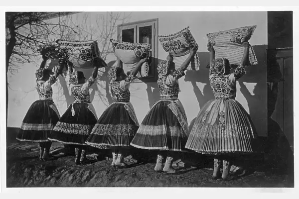 Traditional Kalocsa Cushion Dance - Hungary