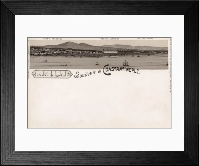 Framed Print : Quay at Harem, Selimiye Barracks, Istanbul, Turkey Framed Print : Quay at Harem, Selimiye Barracks, Istanbul, Turkey